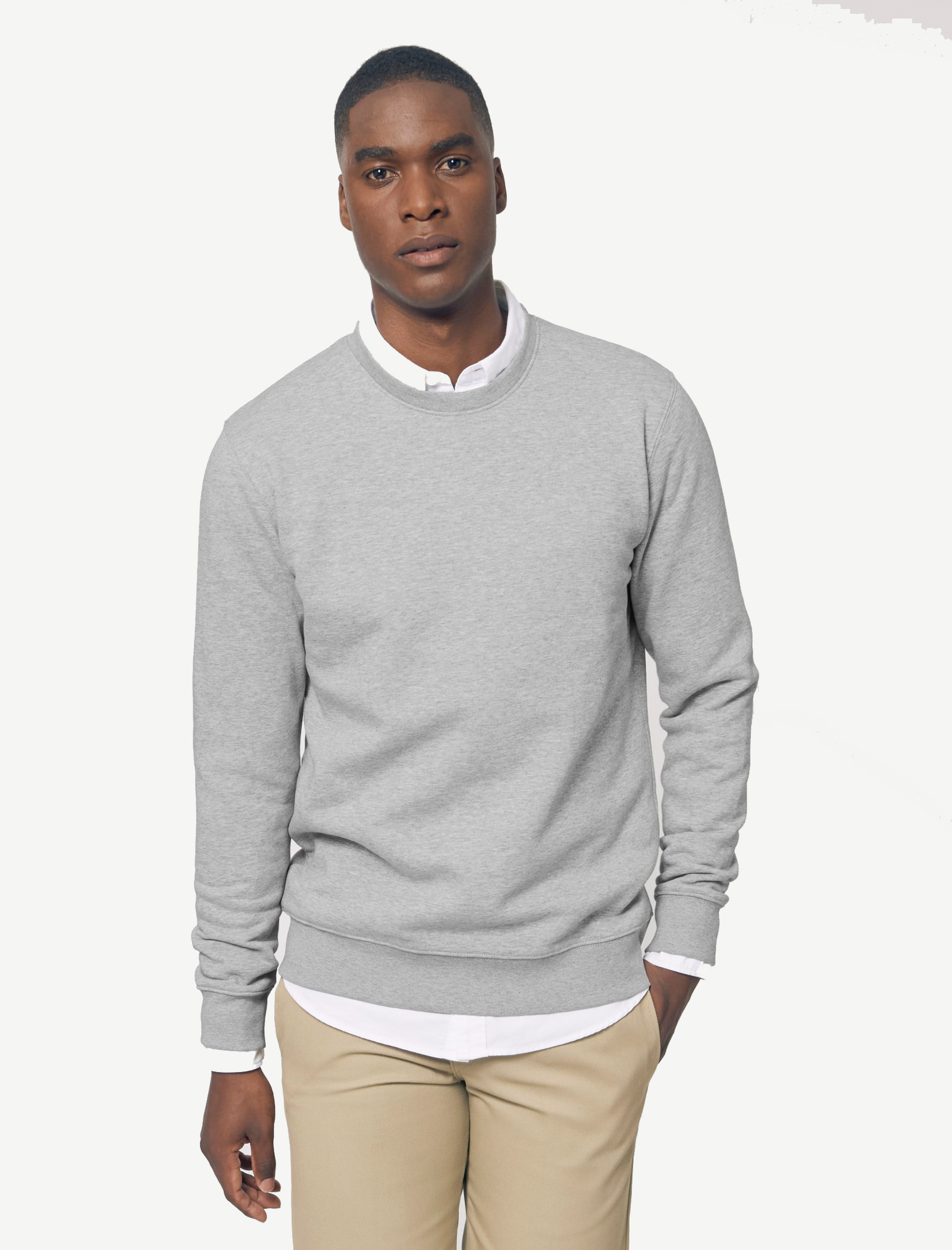 Grey sweatshirt - Qooqer