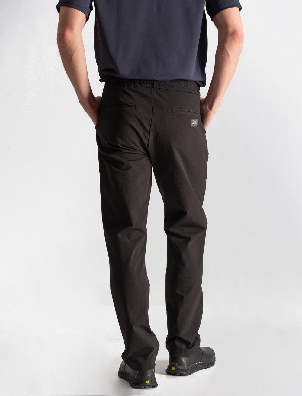 Black chef pants – Stretchy and functional - Qooqer