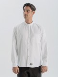 Camisa cocinero blanca manga larga