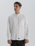 Camisa cocinero blanca manga larga