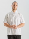 White chef jacket oriental style