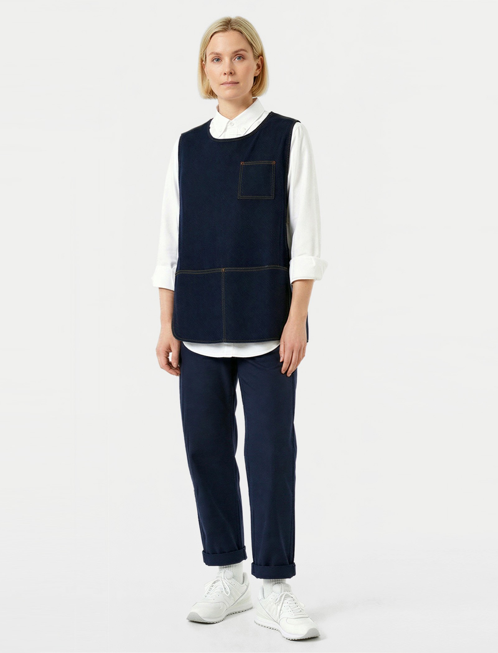 Denim Barista Apron - Qooqer