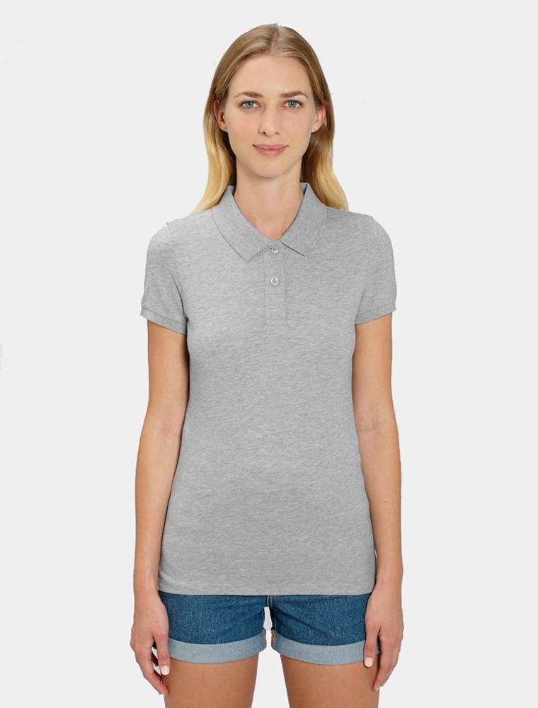 Polo gris claro Clearance