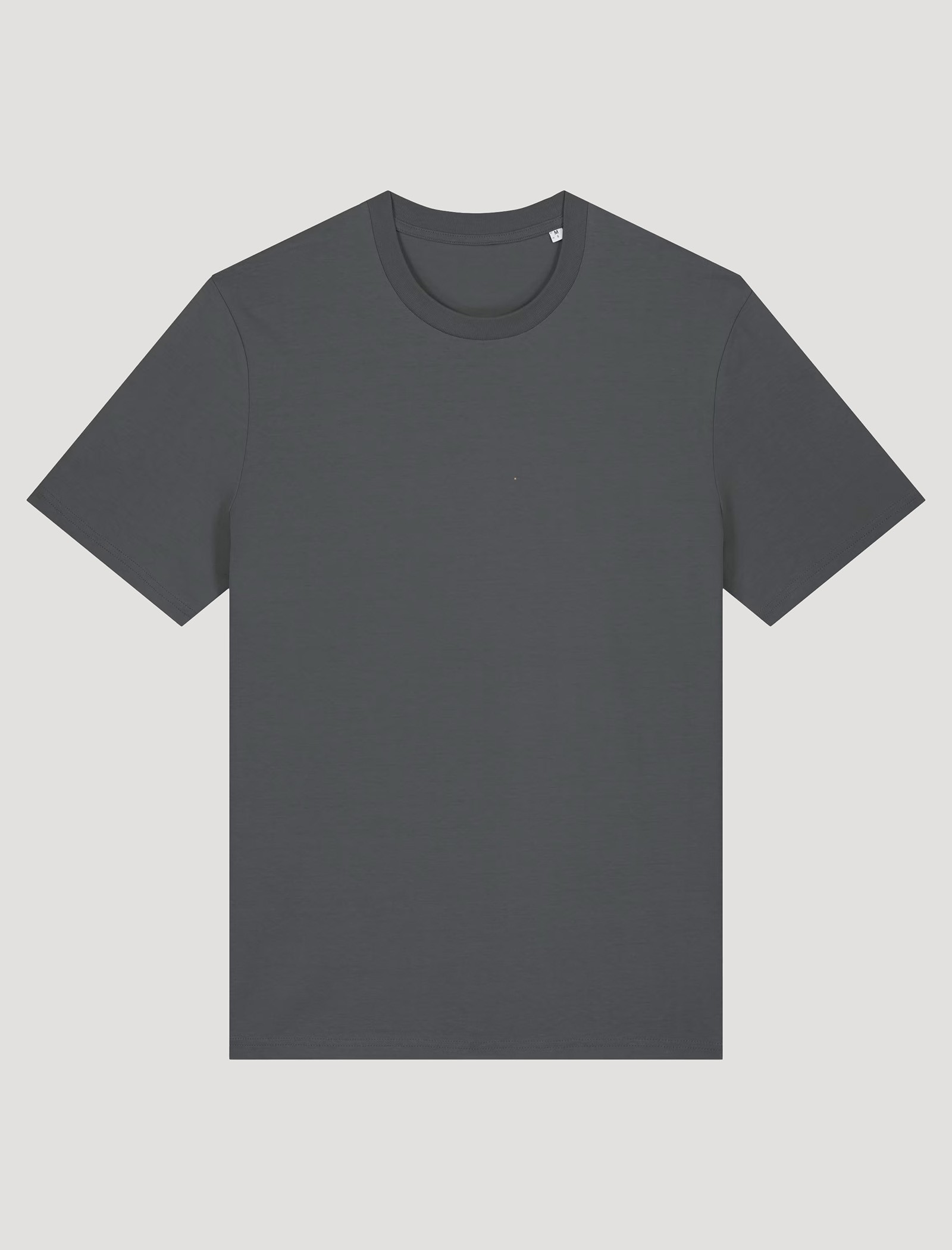 Unisex anthracite grey T-shirt - Qooqer