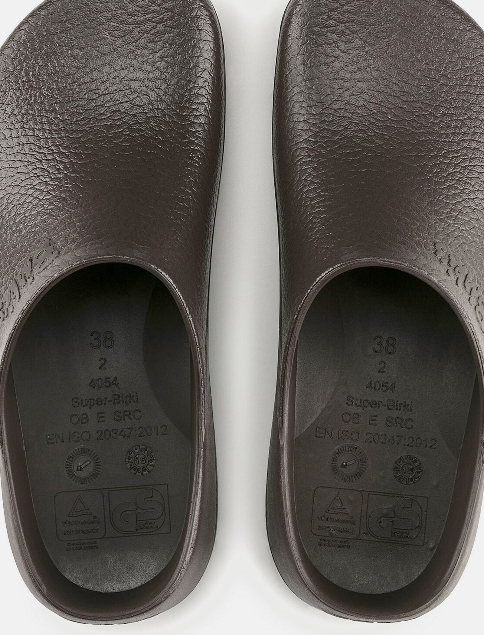 Zuecos Birkenstock Super Birki marrones - Qooqer