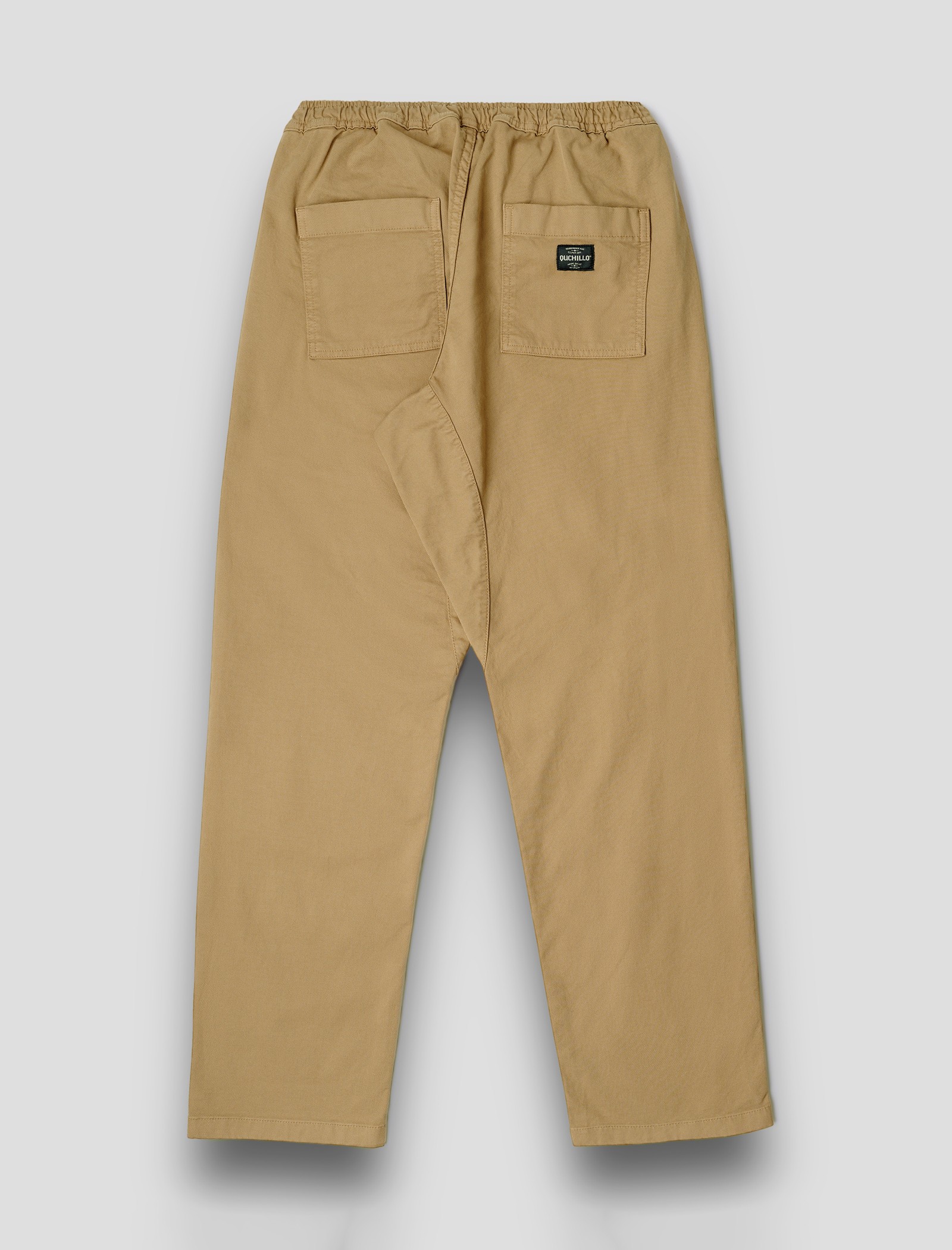 Chef trousers in sand cotton. Qooqer