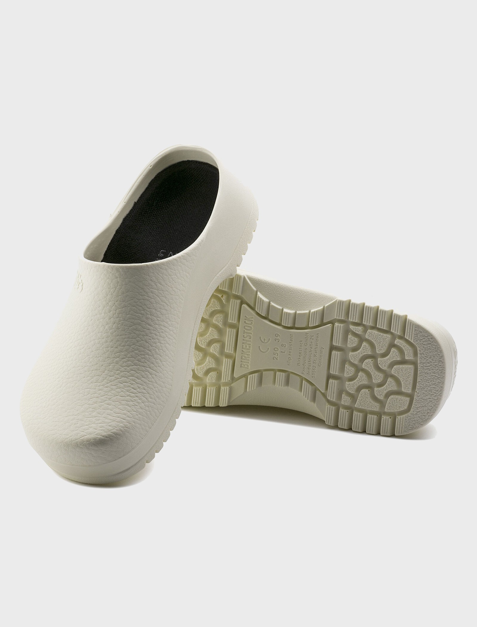 Birkenstock Super Birki white clogs - Qooqer