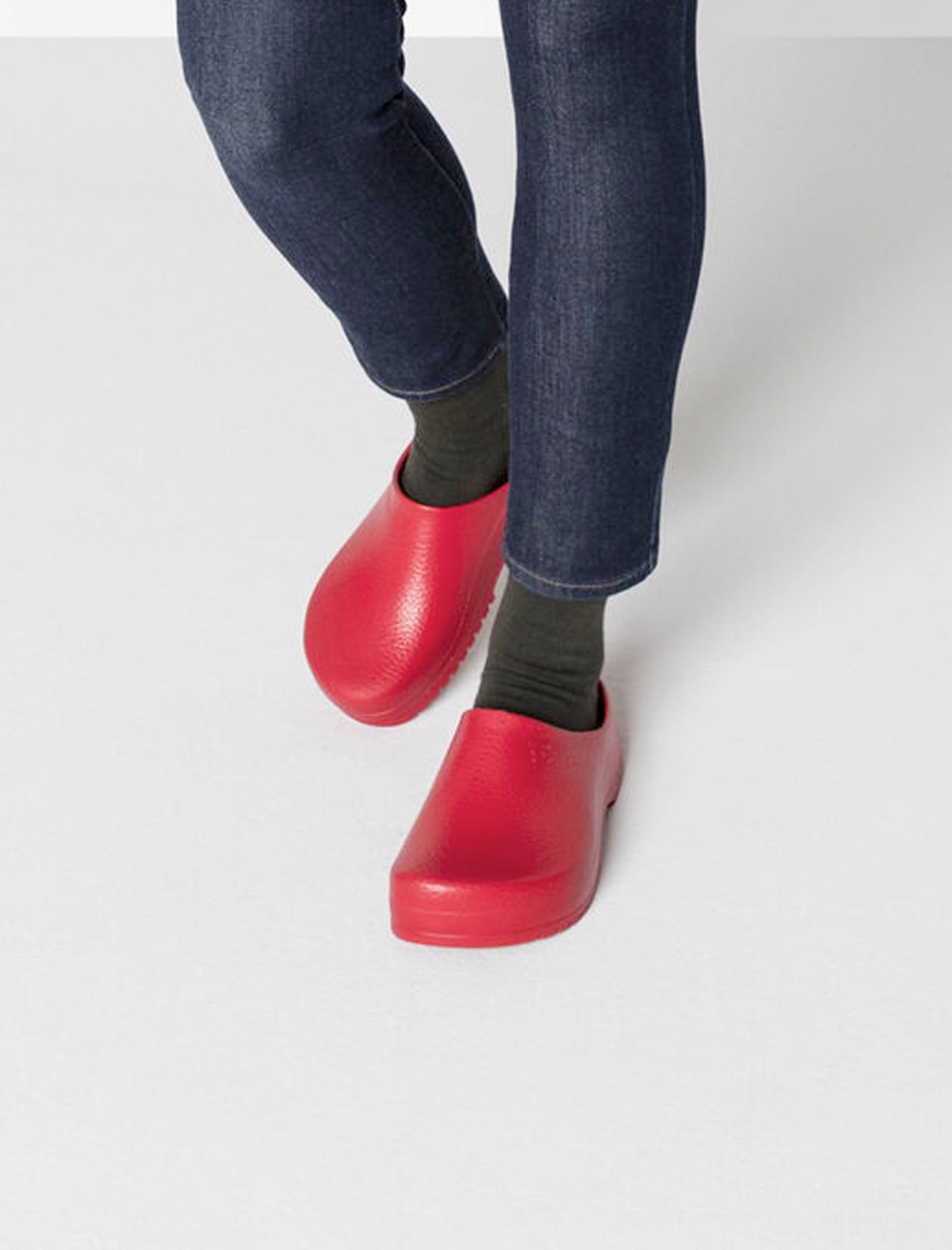 Birkenstock Super Birki red clogs Qooqer