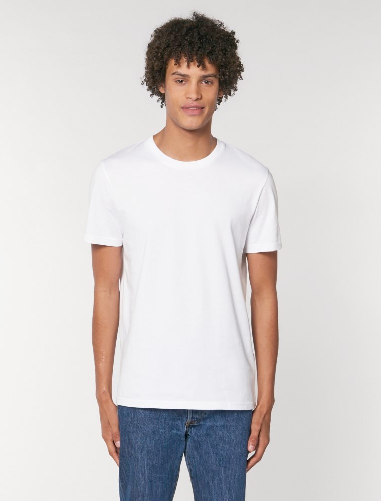Camiseta blanca unisex Qooqer