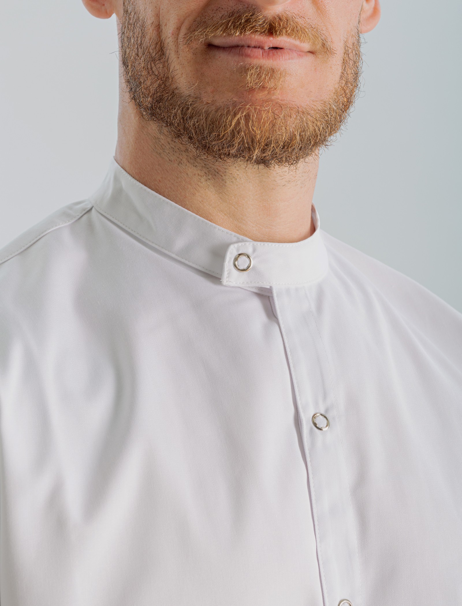 Camisa cocinero blanca Qooqer