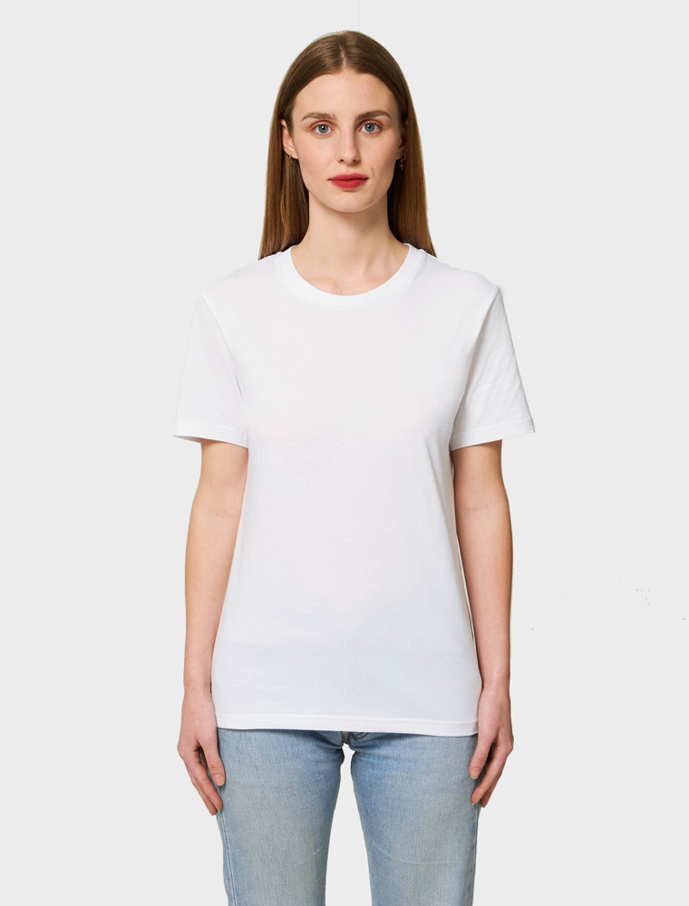 Women’s White T-Shirt, a high-quality basic - Qooqer