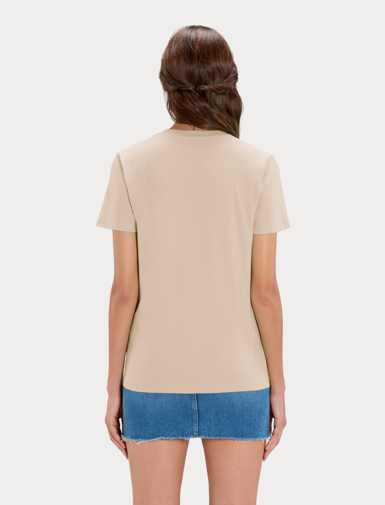 Unisex camel t-shirt short-sleeved - Qooqer