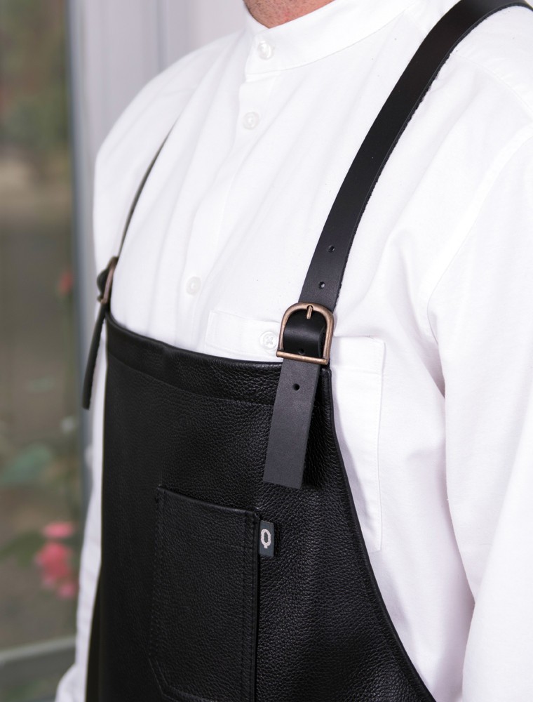 Tablier All Leather Noir Tablier All Leather Noir