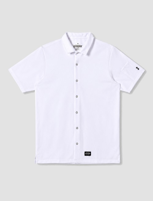 Square White Chef Shirt