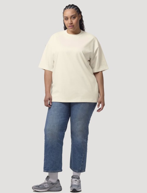 T-shirt Oversized Natural Raw