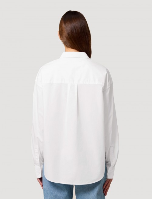 Chemise Femme Popeline Blanche