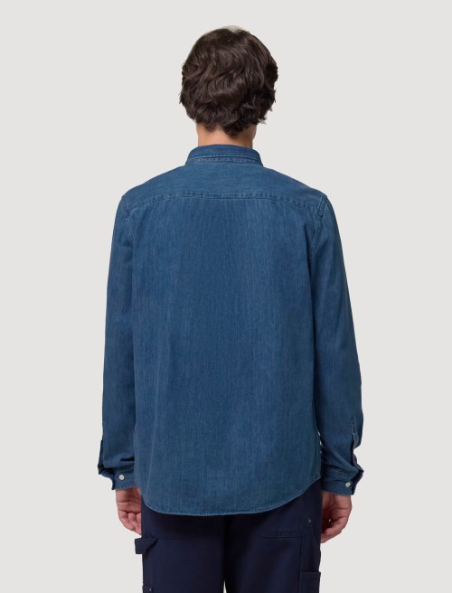 Men’s Dark Denim Shirt