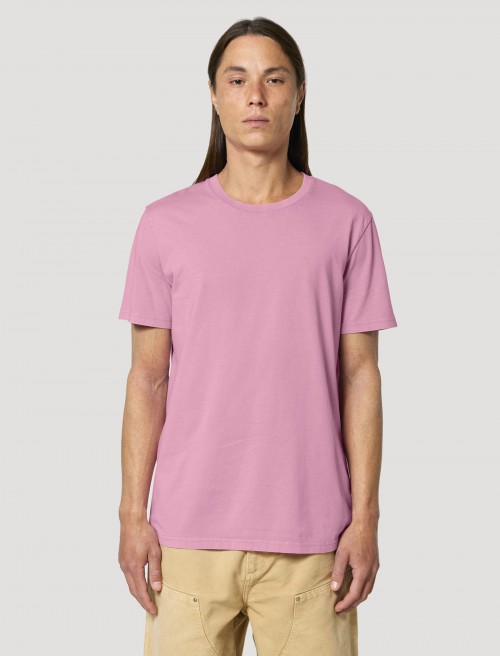 T-shirt Unissexo Vintage Bubble Pink