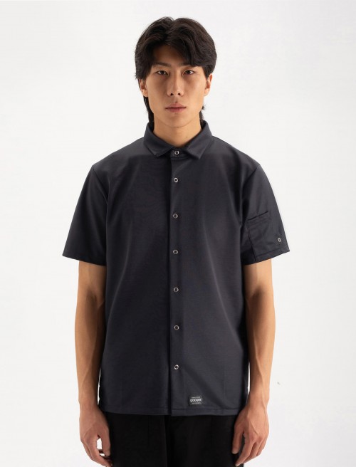 Camicia Square Noirblue