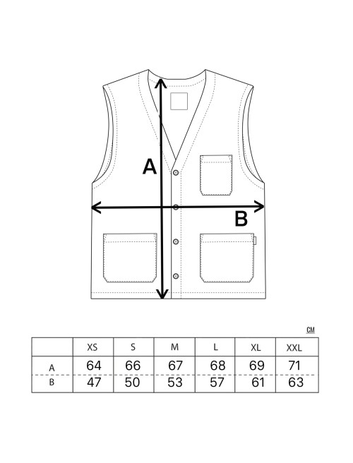 Sizing Vest Unity Blue