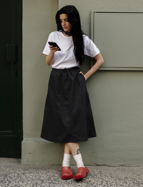 Ripstop Brunt Skirt Black