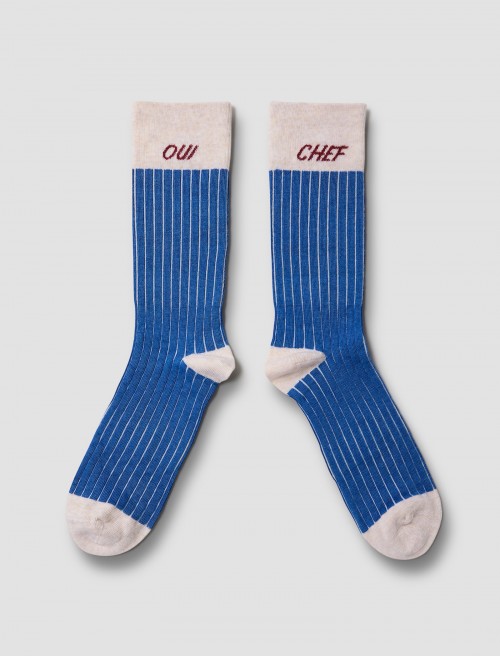 Meias de Chef Oui Chef Blue