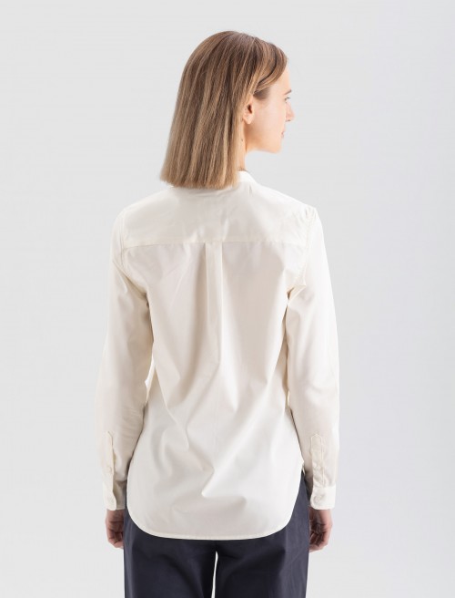 Women's Mao Shirt - Ecru