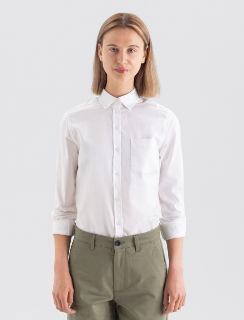 Women's Oxford Shirt - White