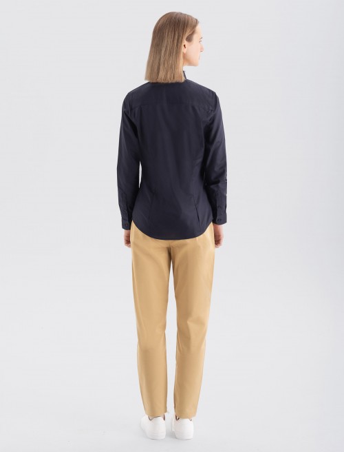 Women's Oxford Shirt - Navy