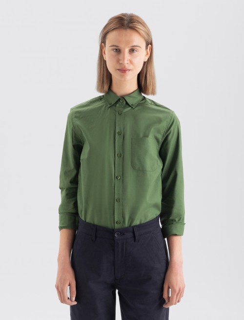Women's Oxford Shirt - Forest