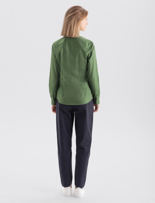 Women's Oxford Shirt - Forest
