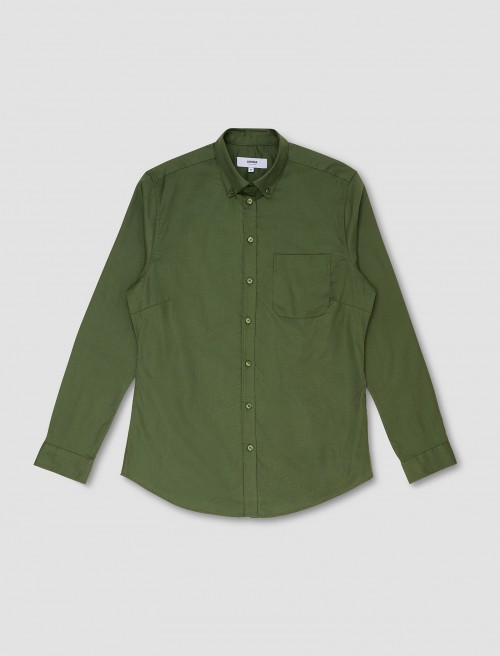 Camisa Oxford Mujer - Forest