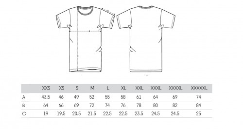 Sizing Camiseta Unisex Stem 