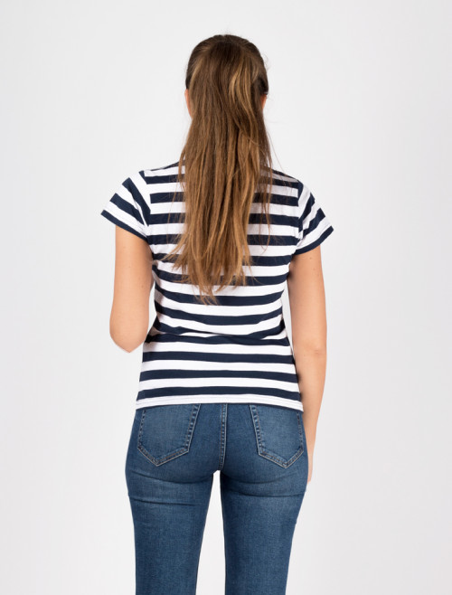 Women’s Blue Stripe T-Shirt