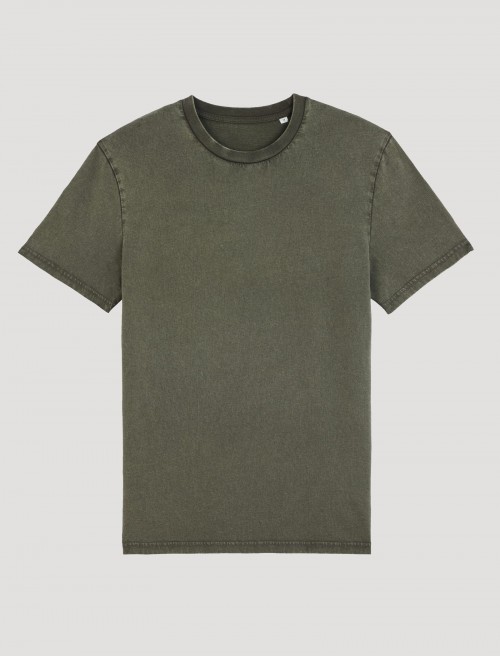 Vintage Dyed Khaki Unisex T-Shirt