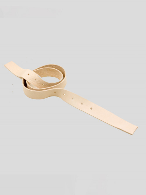 Neck strap natural leather