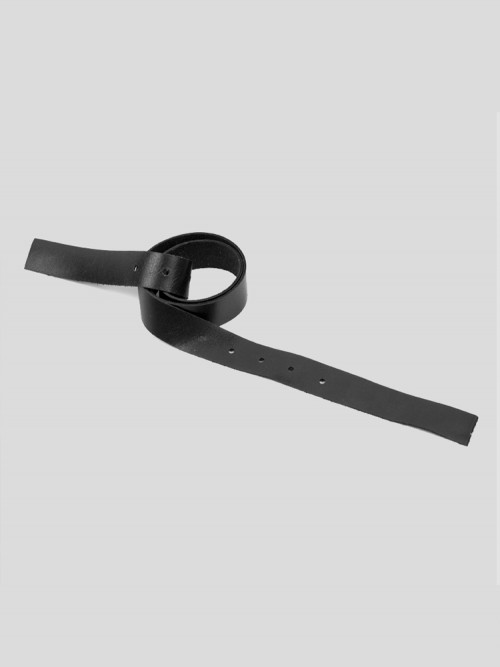 Cinta Cuello Cuero Negro
