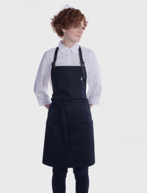 Delantal Ginger Negro