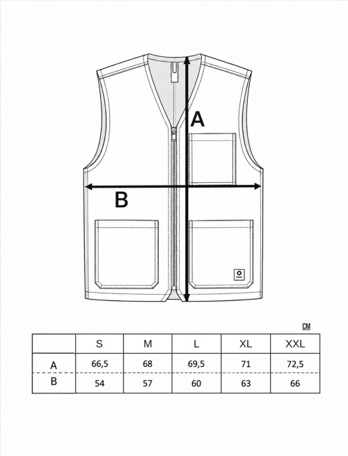 Sizing Chaleco Dock Army