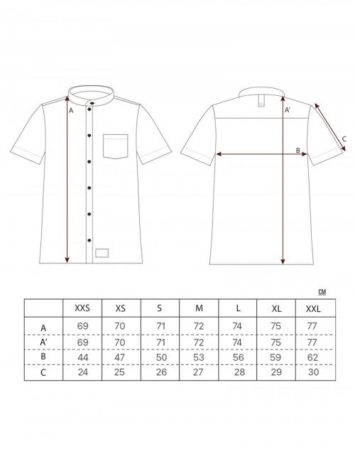 Sizing Camisa Axis Army Sizing Camisa Axis Army