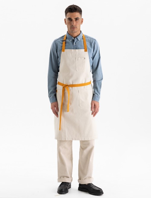 Loom Long Schürze - Mustard