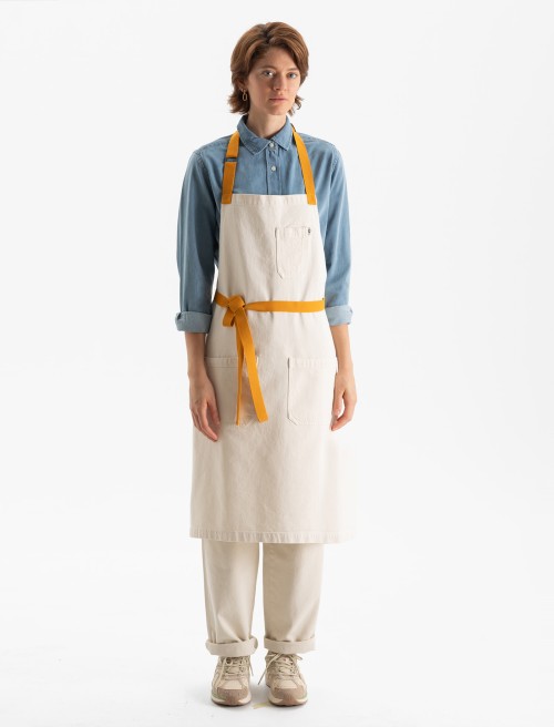 Loom Long Schürze - Mustard