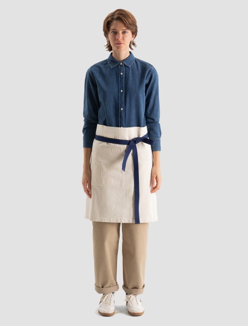 Delantal Loom Short Blue