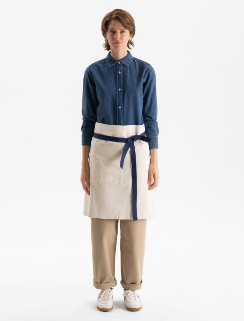 Delantal Loom Short Blue