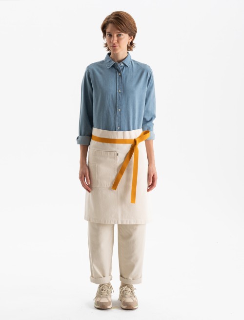 Loom Short Schürze - Mustard