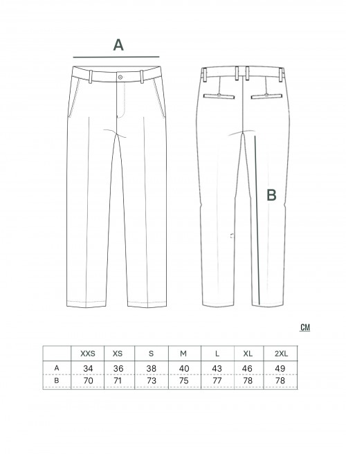 Sizing Pantalón Chino Mujer - Army