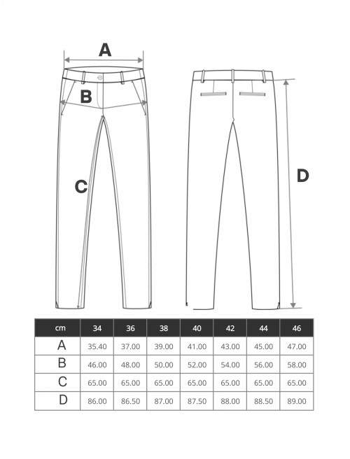 Sizing NS Mineral Grey Women's Chino Trousers