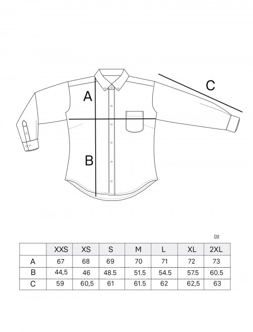 Sizing Camisa Oxford Mujer - Blanca