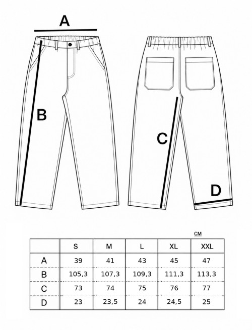 Sizing Pantalón Track Stone