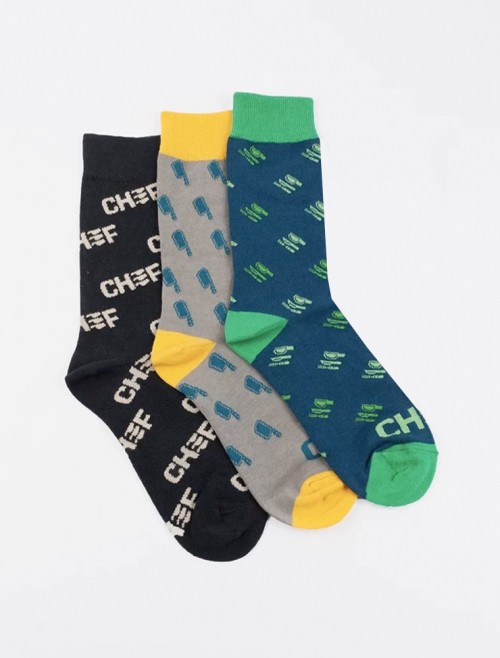 3-Pack Chef Socks